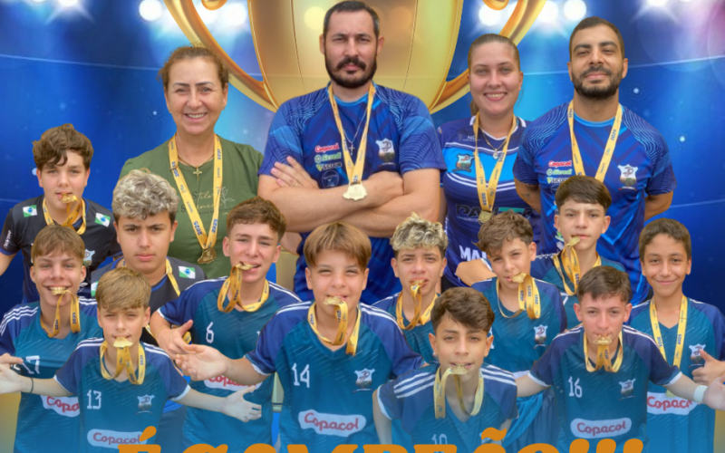 Futsal Masculino B É Campeão no JEPS ⚽️