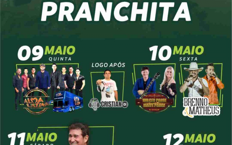 42 ANIVERSÁRIO DO MUNICÍPIO DE PRANCHITA
