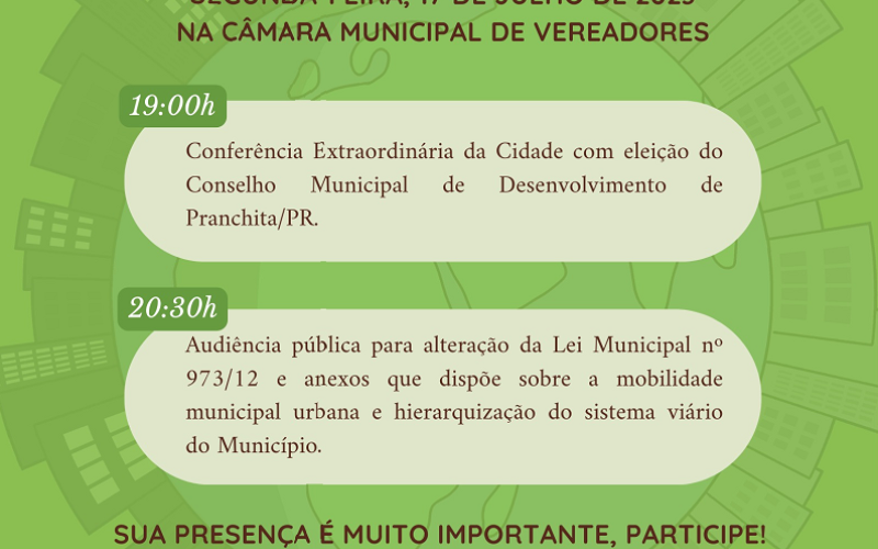 Conferência Extraordinária Municipal da Cidade