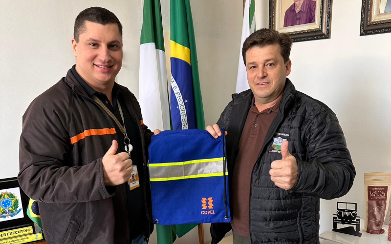 Prefeito Roni cobra soluções da Copel para quedas de energia no interior do município