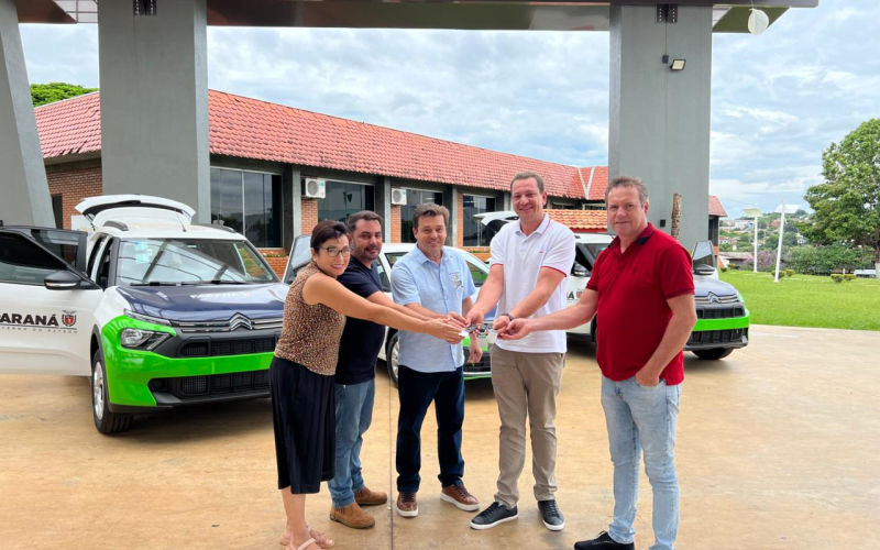 Pranchita recebe novos veículos para reforçar a saúde municipal