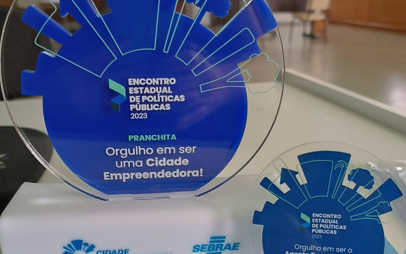 Prêmio Reconhecimento Cidade Empreendedora e Agente de Desenvolvimento