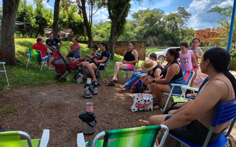 Confraternização reúne comunidade escolar da E.M. Rural Santa Zolin Bolzan em um dia de alegria e integração