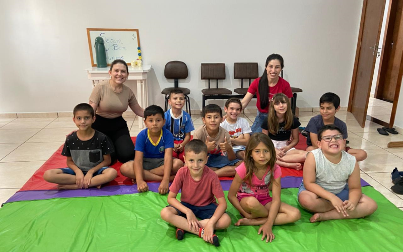 Alunos participam de confraternização e encerramento das atividades com a Psicologia da Educação