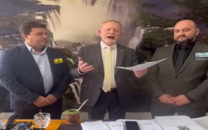 Prefeito Ronimar Sartor garante novos recursos para Pranchita em visita a Brasília