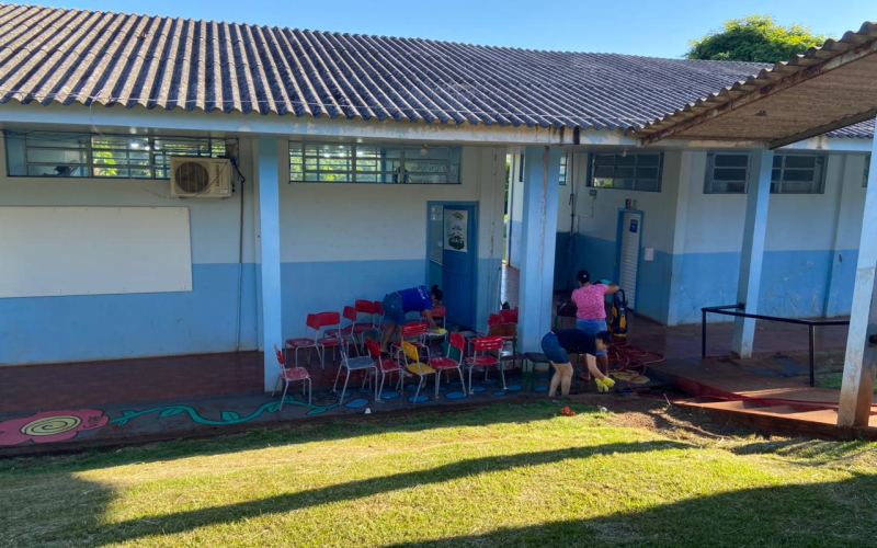 Escolas da rede municipal de ensino iniciam preparativos para o ano letivo de 2026