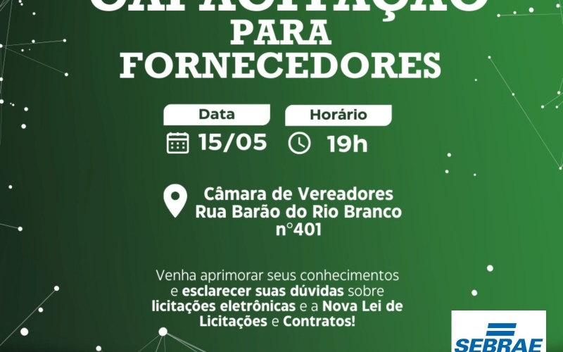 Capacitação para Fornecedores