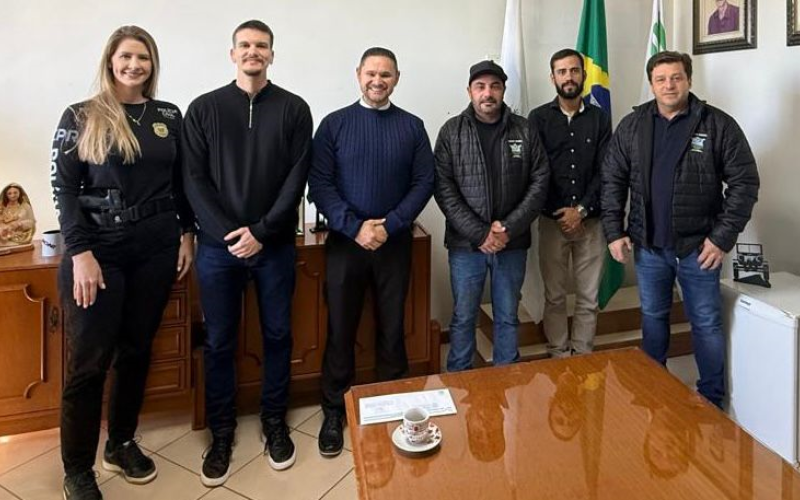 Administração Municipal e Polícia Civil discutem ações para reforçar a segurança em Pranchita