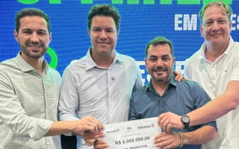 Pranchita conquista R$ 6 milhões para asfalto urbano no programa Asfalto Novo, Vida Nova