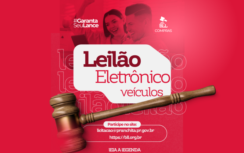 A Prefeitura Municipal de Pranchita informa que realizará o Leilão Eletrônico nº 01/2025, destinado à alienação de veícu